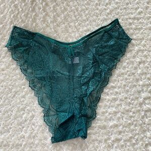 💰10/$50💰New 3X Elegant Teal Green Lace Panties